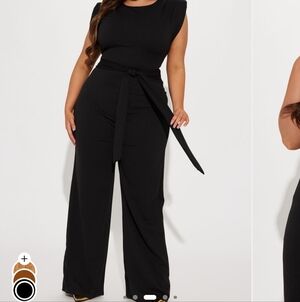 Fashion Nova Black Jumpsuit
